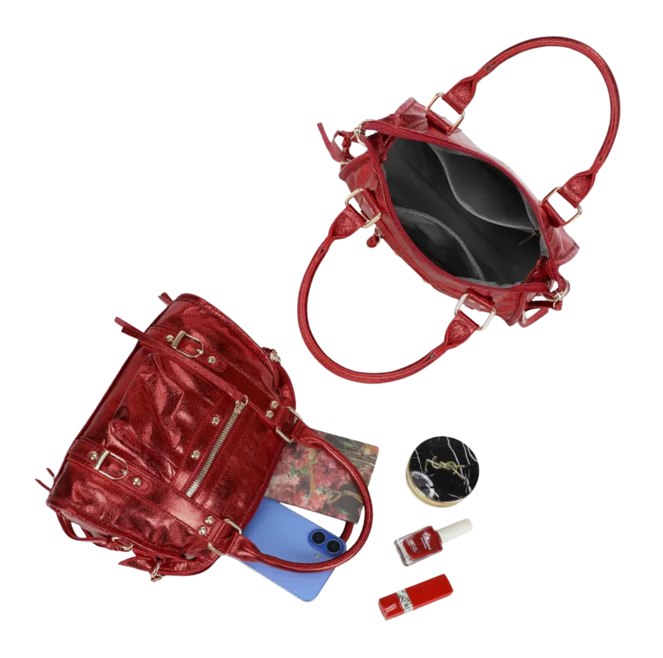 Urban Tas Metallic Shimmer - Rood