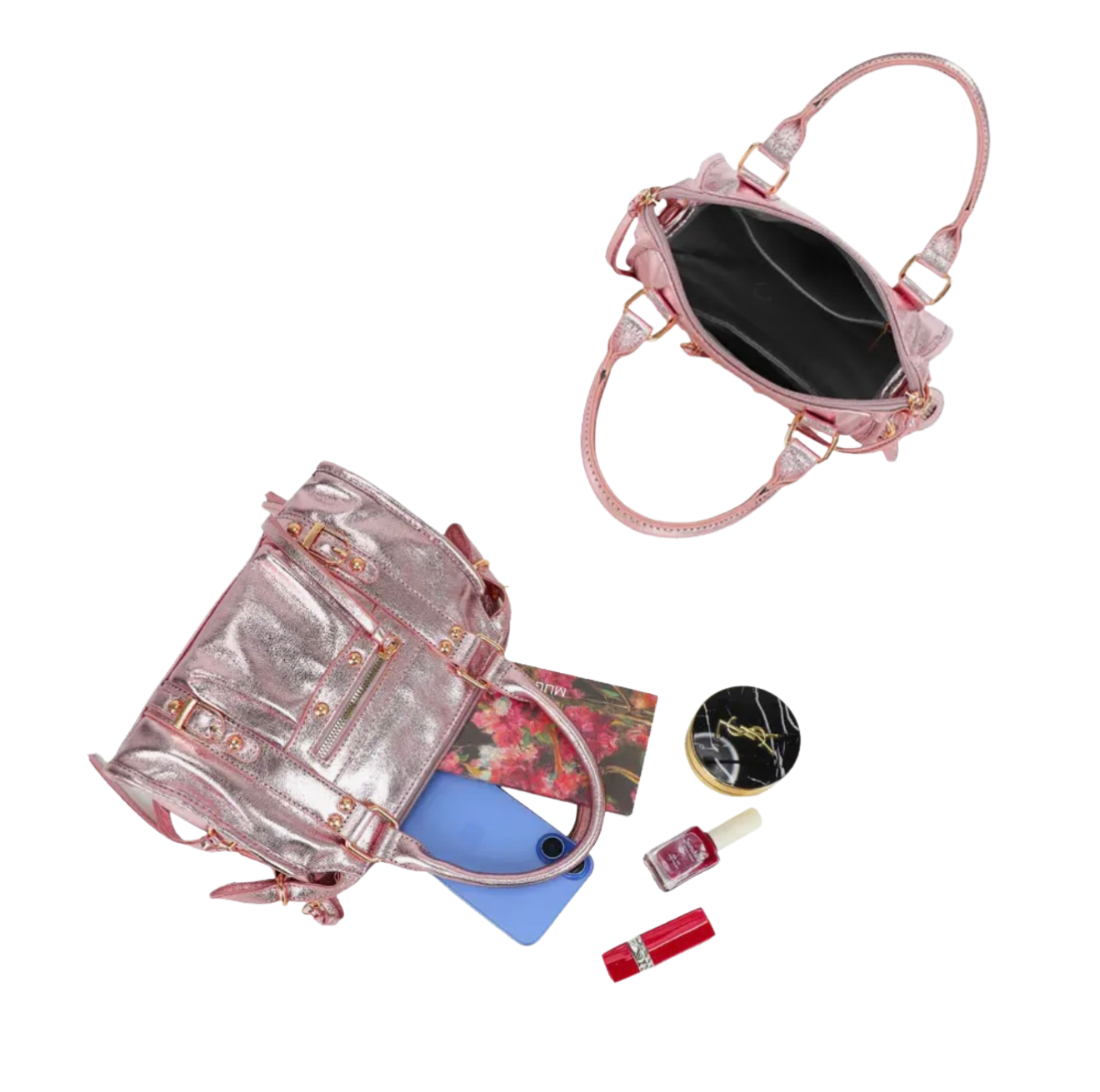 Urban Tas Metallic Shimmer - Roze