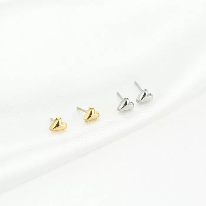 Oorknop - Mini Heart - Goud