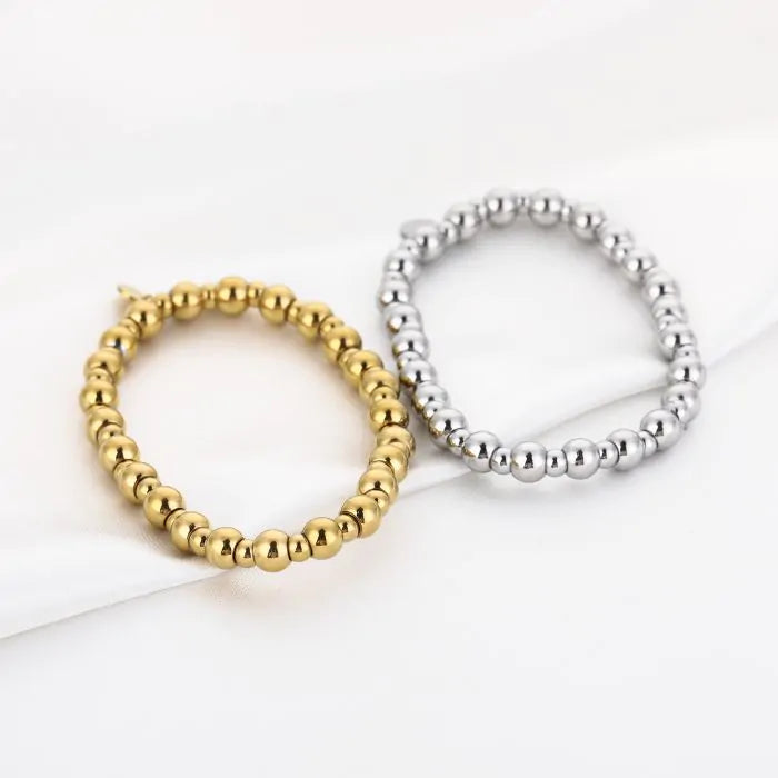 Armband Beads Medium - Goud
