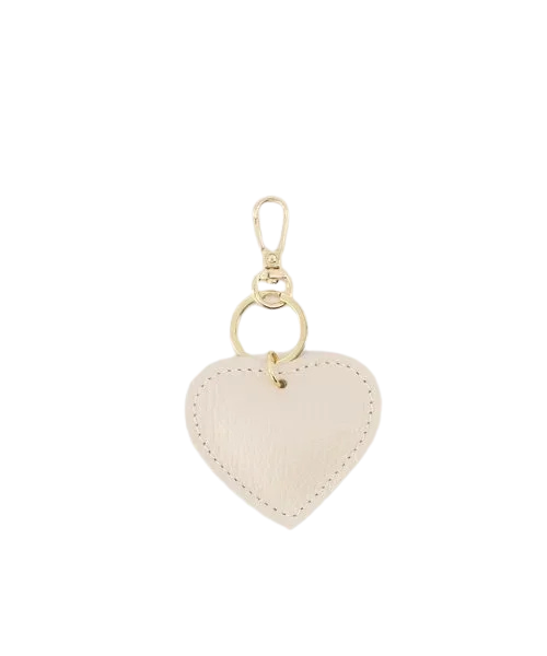 Hanger / Bagcharm - Hartje 100% Leer - Meerdere kleuren