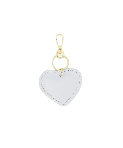 Hanger / Bagcharm - Hartje 100% Leer - Meerdere kleuren