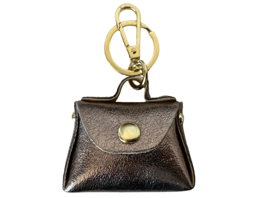 Hanger / Bagcharm - Mini Bag 100% Leer - Meerdere kleuren