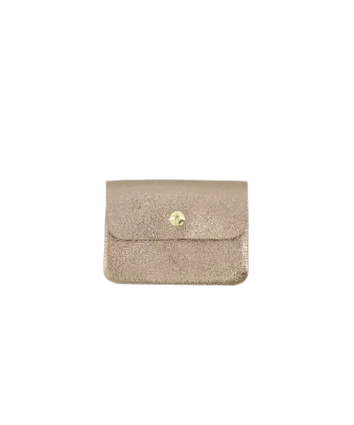 Nina Portemonnee Metallic 100% Leer - Meerdere kleuren