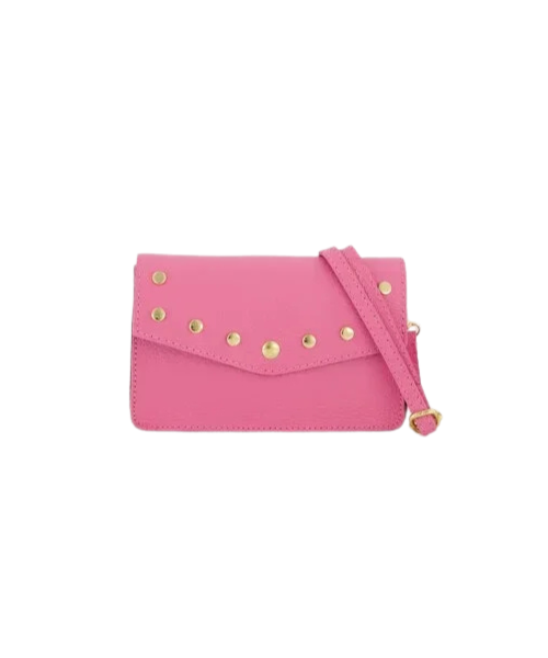 Zazu Tas 100% Leer - Roze
