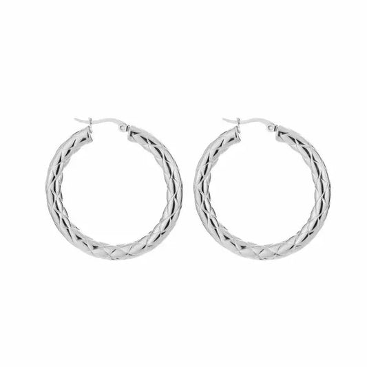 Oorbel Bali Hoops - Zilver