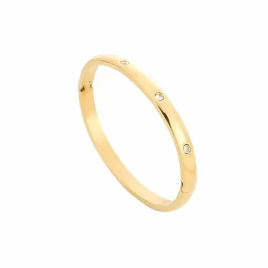 Bangle Armband Diamond - Goud