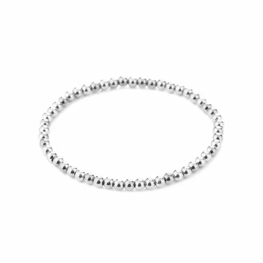 Armband Beads Small - Zilver