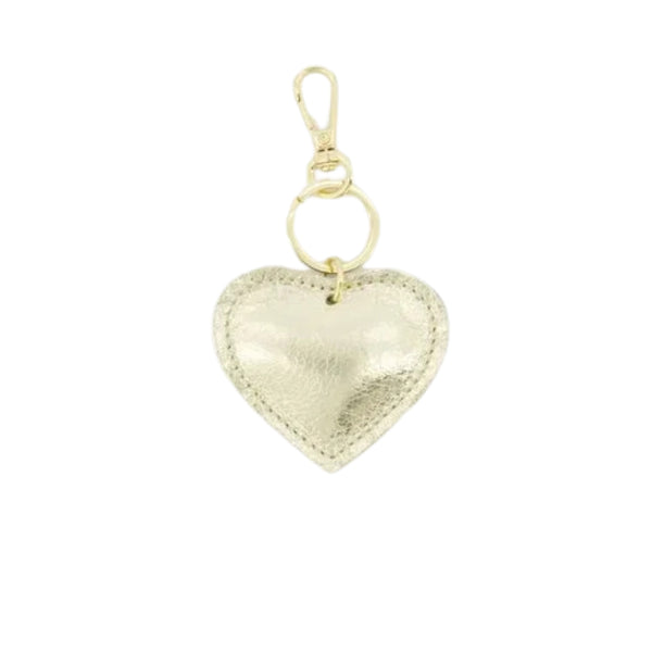 Hanger / Bagcharm - Hartje 100% Leer - Meerdere kleuren