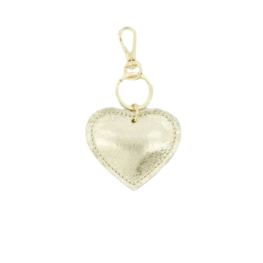 Hanger / Bagcharm - Hartje 100% Leer - Meerdere kleuren